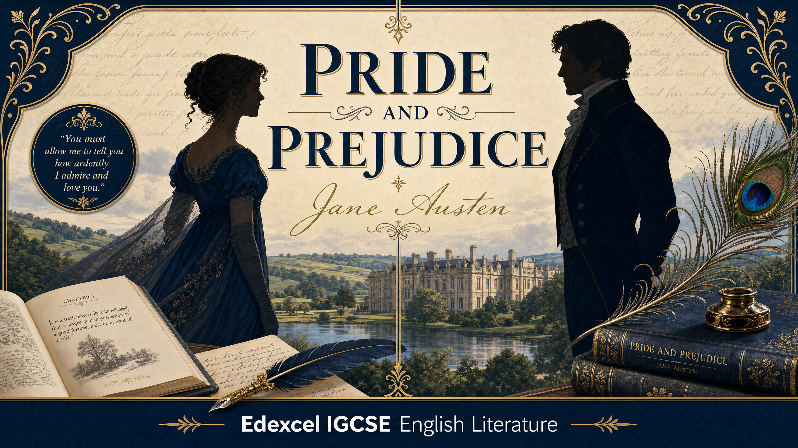 Pride and Prejudice Study Guide Header