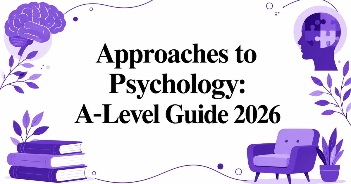 Illustration for Approaches to Psychology: A-Level Guide 2026