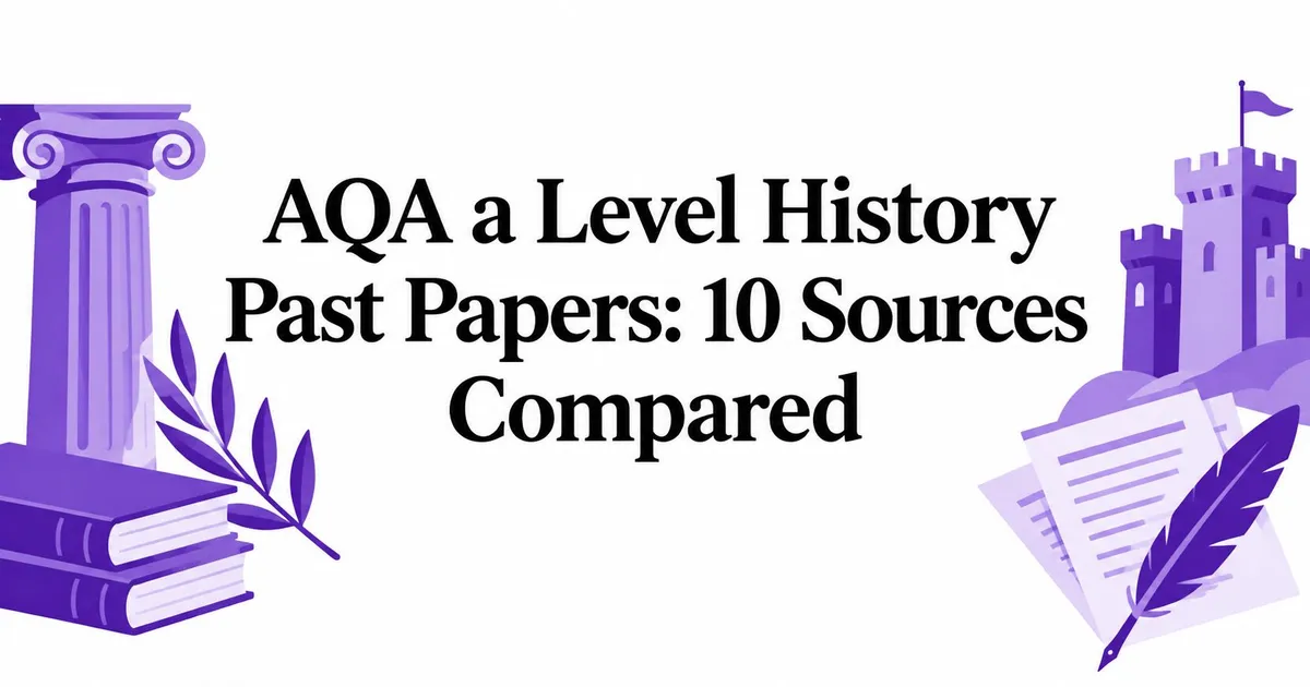 Illustration for AQA a Level History Past Papers: 10 Sources Compared