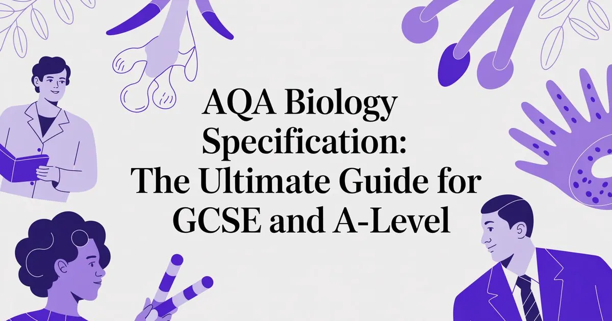 Illustration for AQA Biology Specification: Your Ultimate Guide for GCSE & A-Level