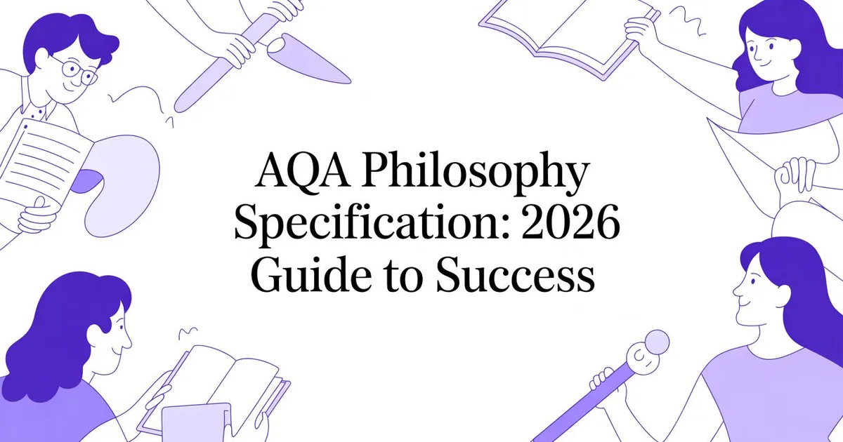 Illustration for AQA Philosophy Specification: 2026 Guide to Success
