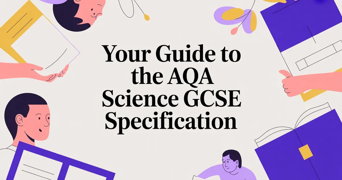 Illustration for Your Guide to the AQA Science GCSE Specification