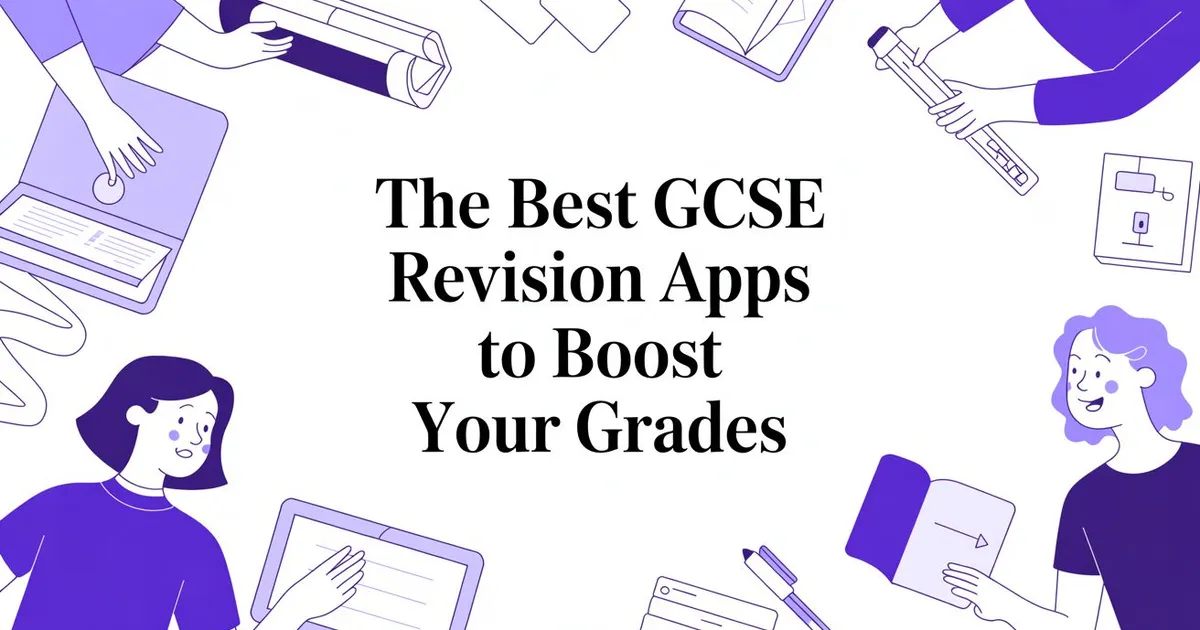 Illustration for The Best GCSE Revision Apps to Boost Your Grades