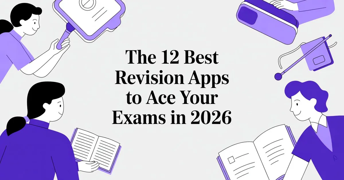 Illustration for The 12 Best Revision Apps to Ace Your Exams in 2026