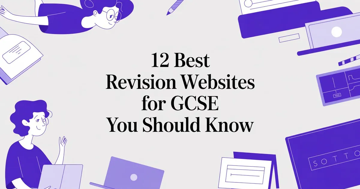 Illustration for 12 Best Revision Websites for GCSE You Should Know