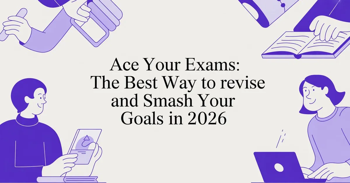 Illustration for Ace Your Exams: The Best Way to Revise and Smash Your Goals in 2026