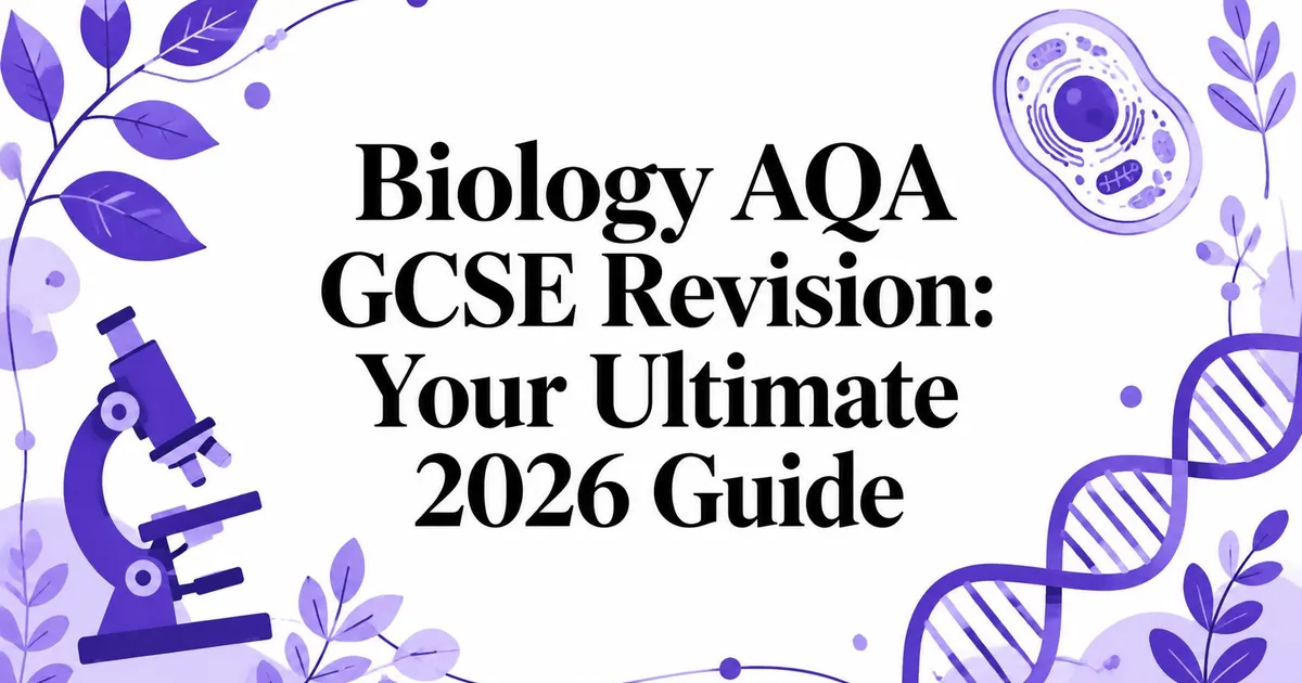 Illustration for Biology AQA GCSE Revision: Your Ultimate 2026 Guide