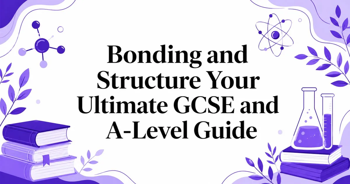 Illustration for Bonding and Structure Your Ultimate GCSE and A‑Level Guide