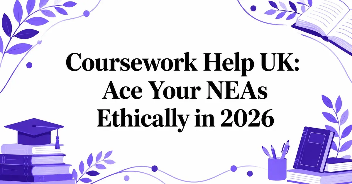 Illustration for Coursework Help UK: Ace Your NEAs Ethically in 2026