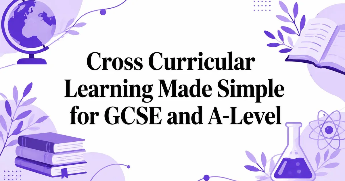 Illustration for Cross Curricular Learning Made Simple for GCSE and A-Level