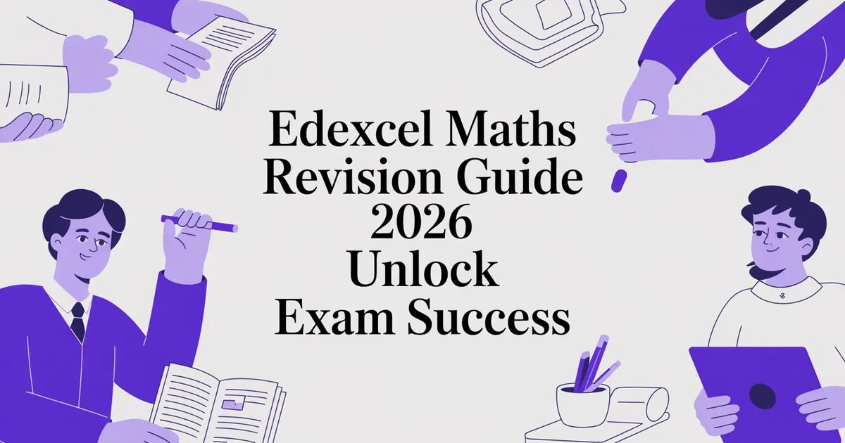 Illustration for Edexcel Maths Revision Guide 2026: The Ultimate Game Plan