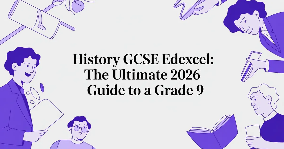 Illustration for History GCSE Edexcel: The Ultimate 2026 Guide to a Grade 9
