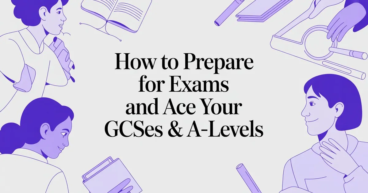 Illustration for How to Prepare for Exams and Ace Your GCSEs & A-Levels