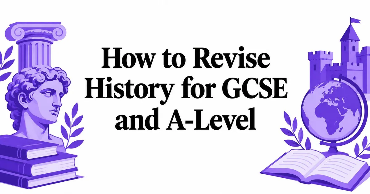 Illustration for How to Revise History for GCSE and A-Level