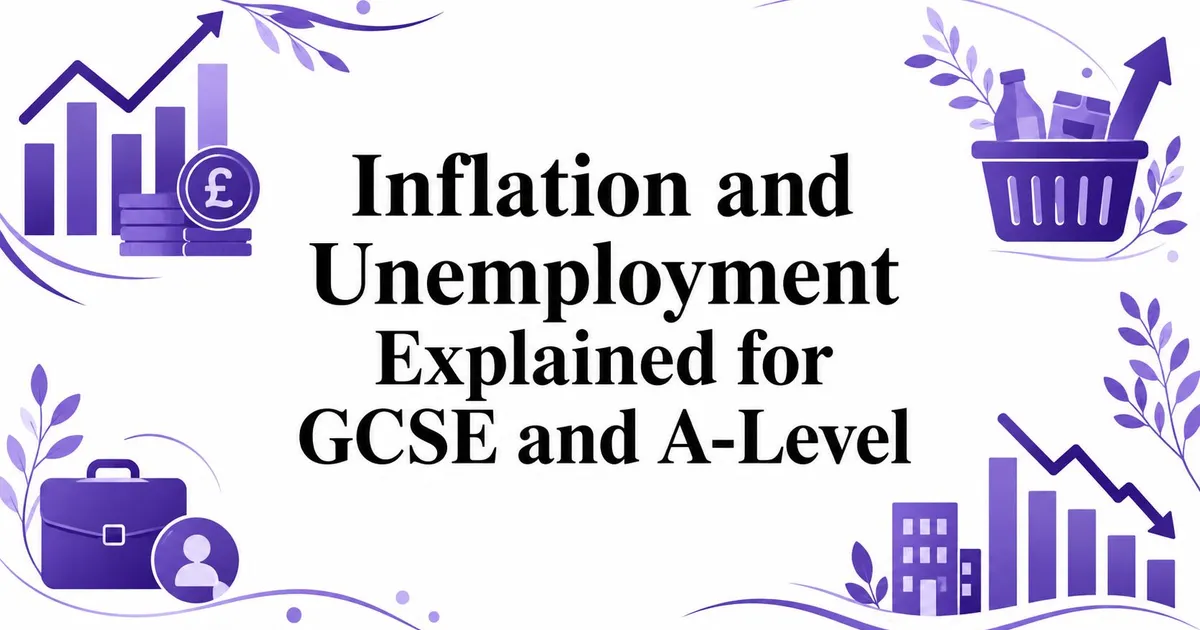 Illustration for Inflation and Unemployment Explained for GCSE and A-Level