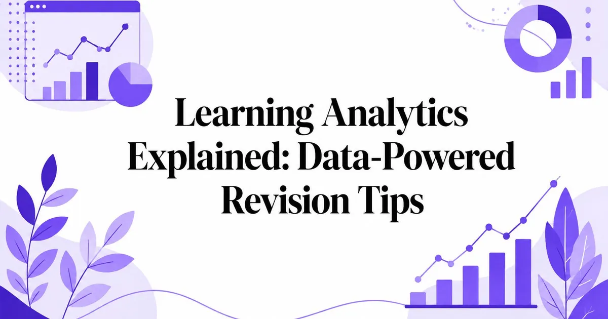 Illustration for Learning Analytics Explained: Data-Powered Revision Tips