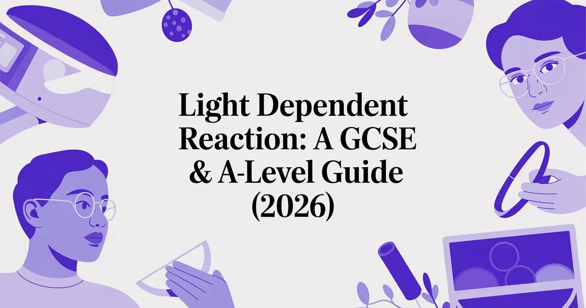 Illustration for Light Dependent Reaction: A GCSE & A-Level Guide (2026)