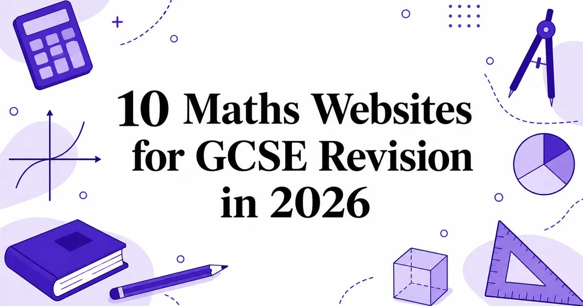 Illustration for 10 Maths Websites for GCSE Revision in 2026