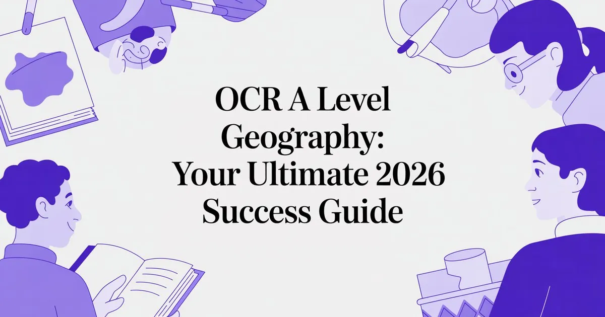 Illustration for OCR A Level Geography: Your Ultimate 2026 Success Guide