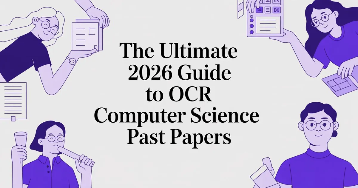 Illustration for The Ultimate 2026 Guide to OCR Computer Science Past Papers