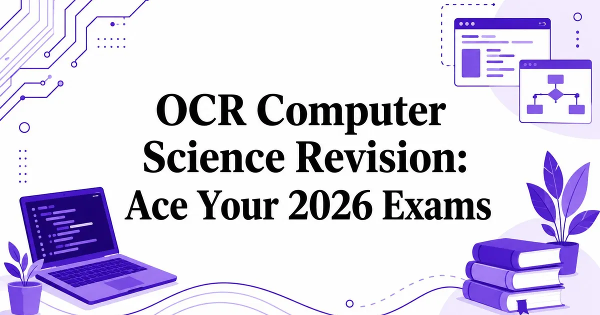 Illustration for OCR Computer Science Revision: Ace Your 2026 Exams