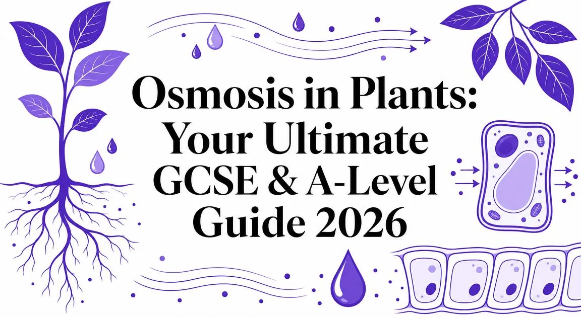 Illustration for Osmosis in Plants: Your Ultimate GCSE & A-Level Guide 2026