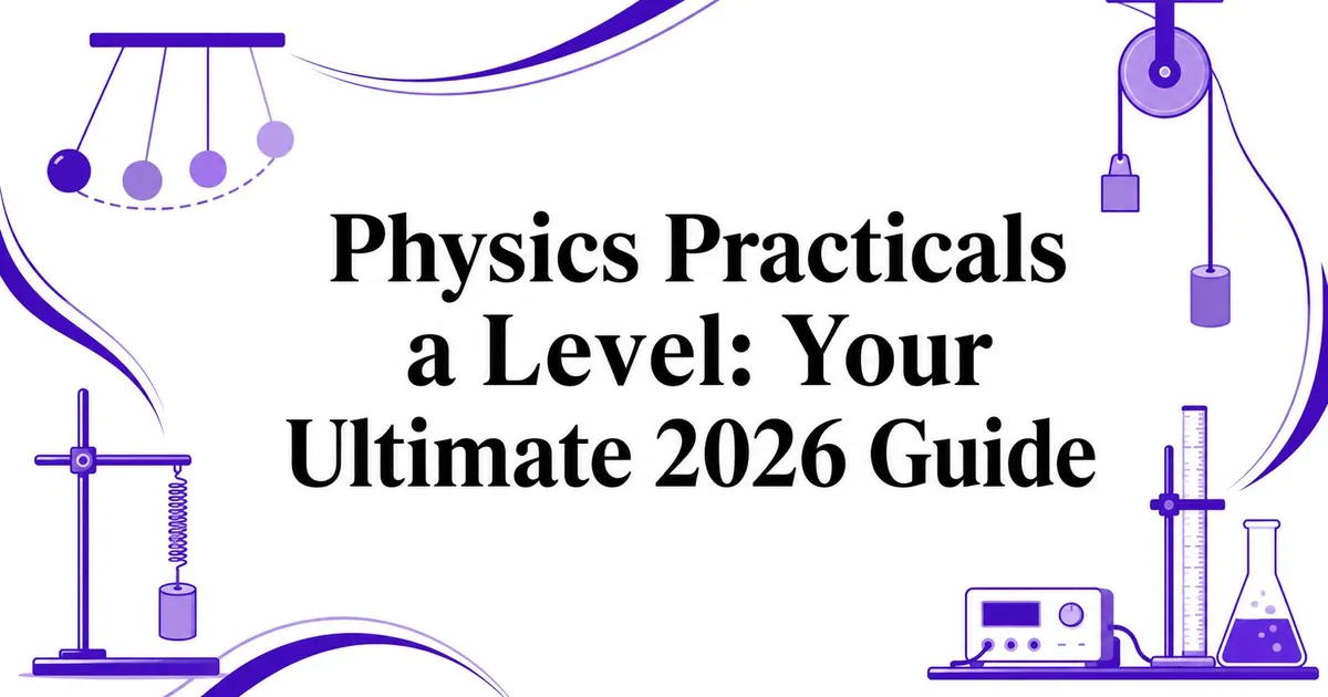 Illustration for Physics Practicals a Level: Your Ultimate 2026 Guide