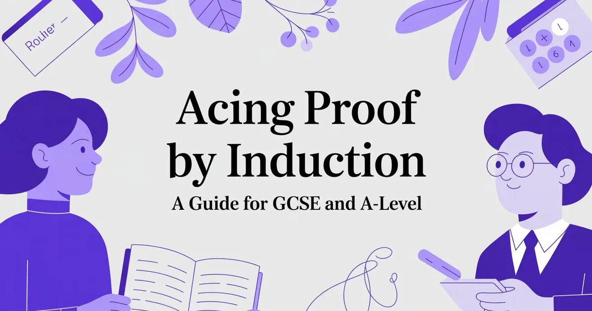Illustration for Acing Proof by Induction A Guide for GCSE and A-Level