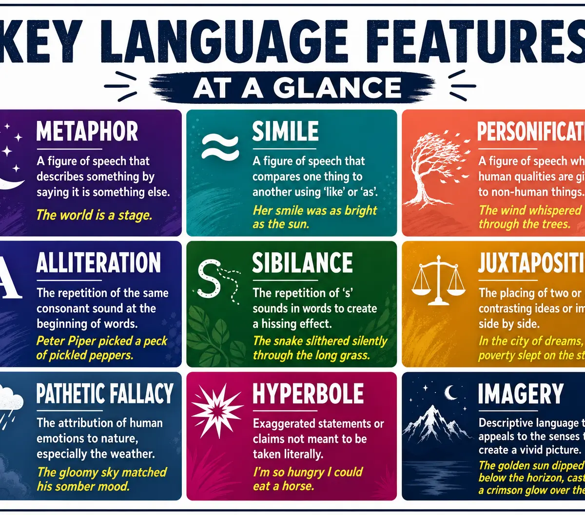 Key Language Features at a Glance