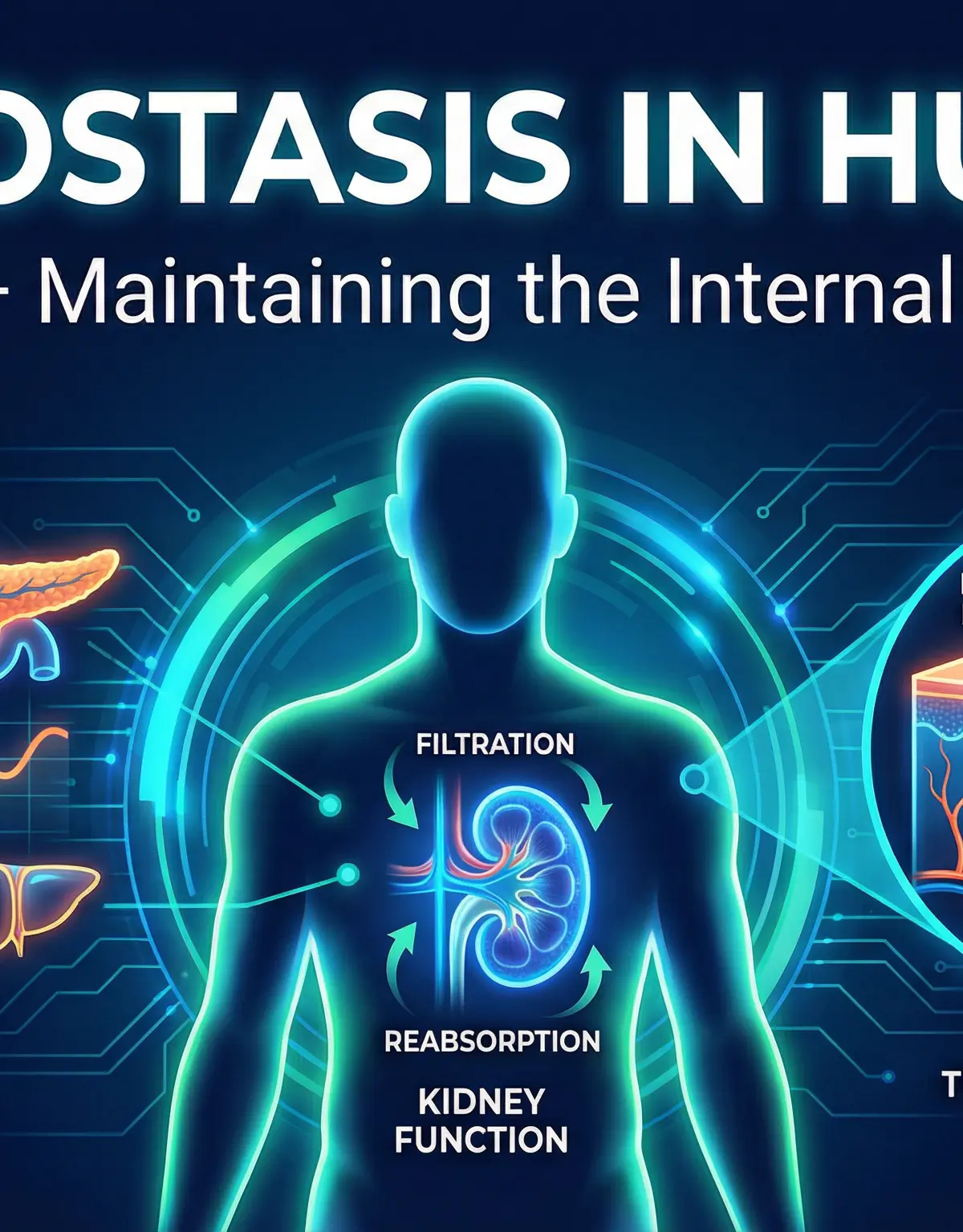Homeostasis in Humans - Maintaining the Internal Environment