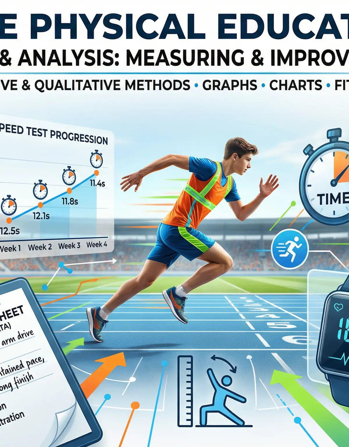 Header image for WJEC GCSE PE: Data Collection (7.1).