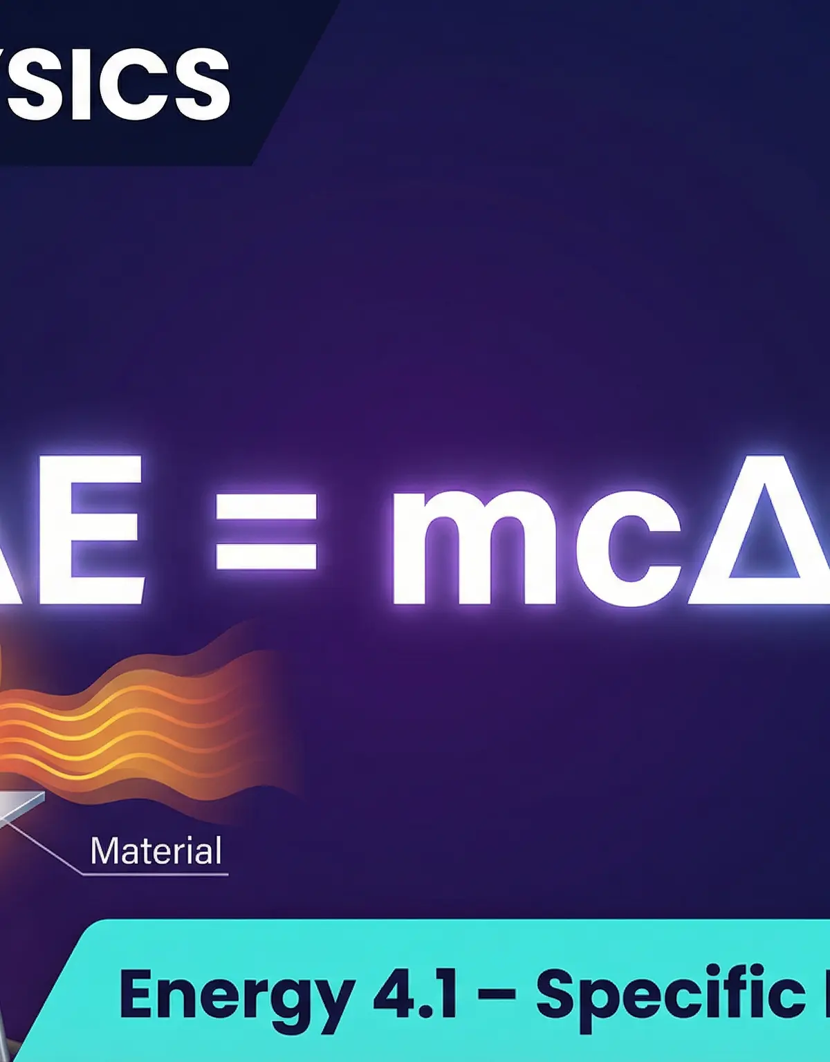 Header image for Energy 4.1 – Specific Heat Capacity