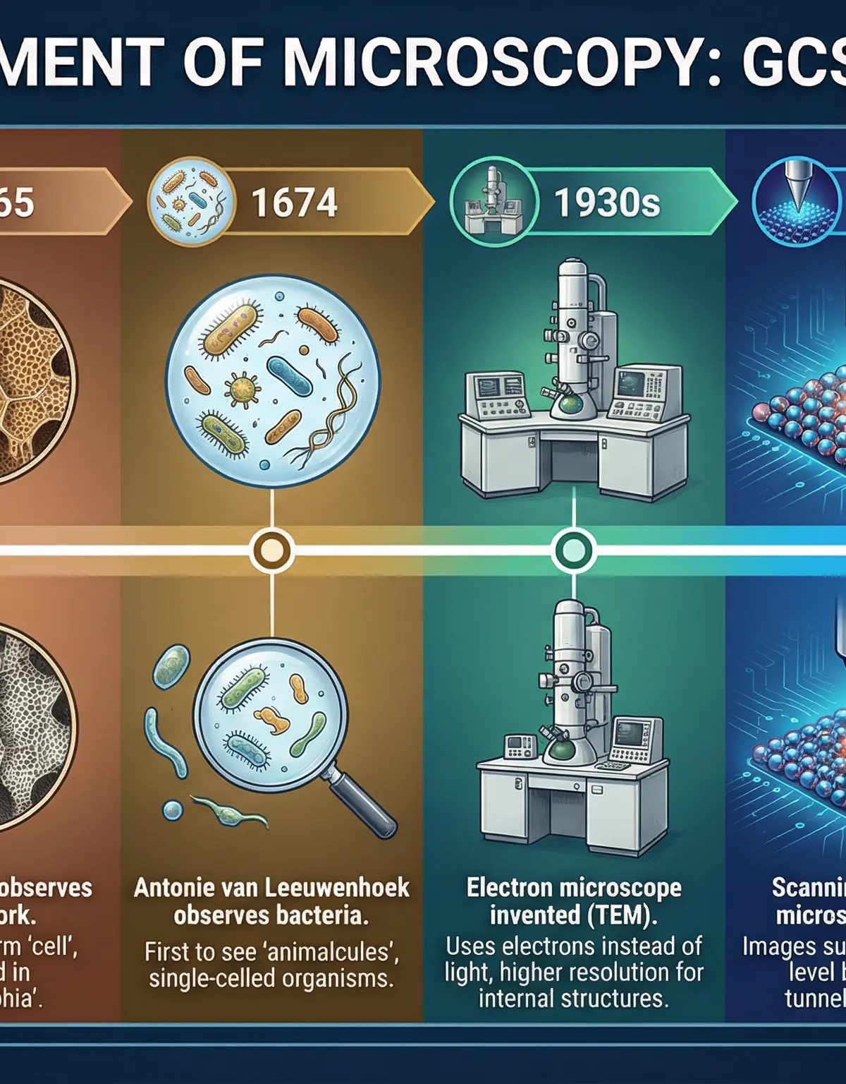 Development of Microscopy