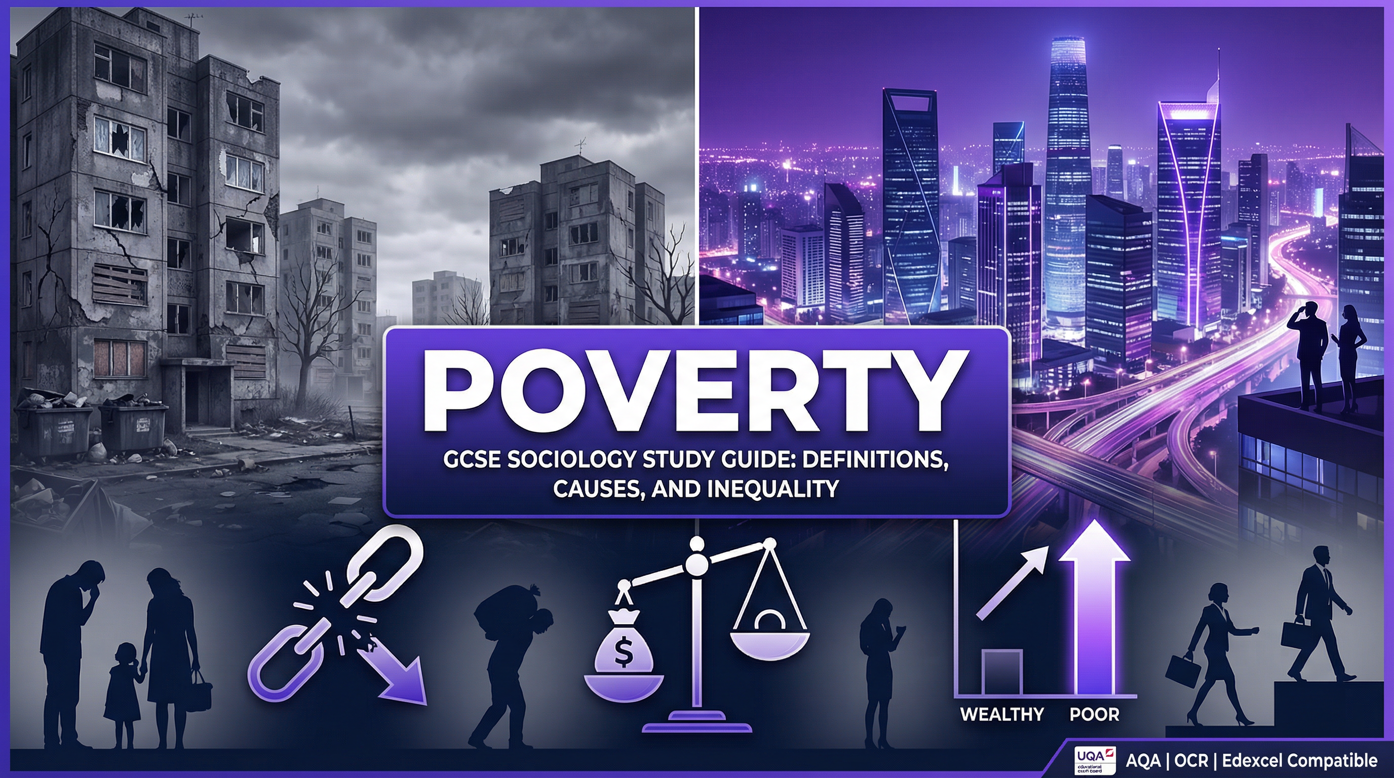 Header image for OCR GCSE Sociology: Poverty.