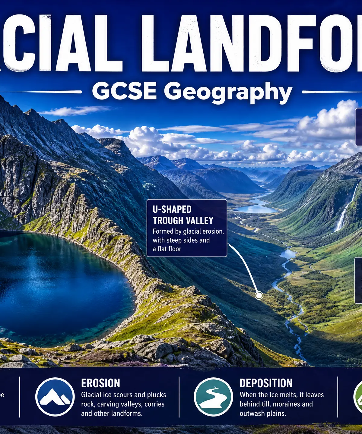 Glacial Landforms of the UK