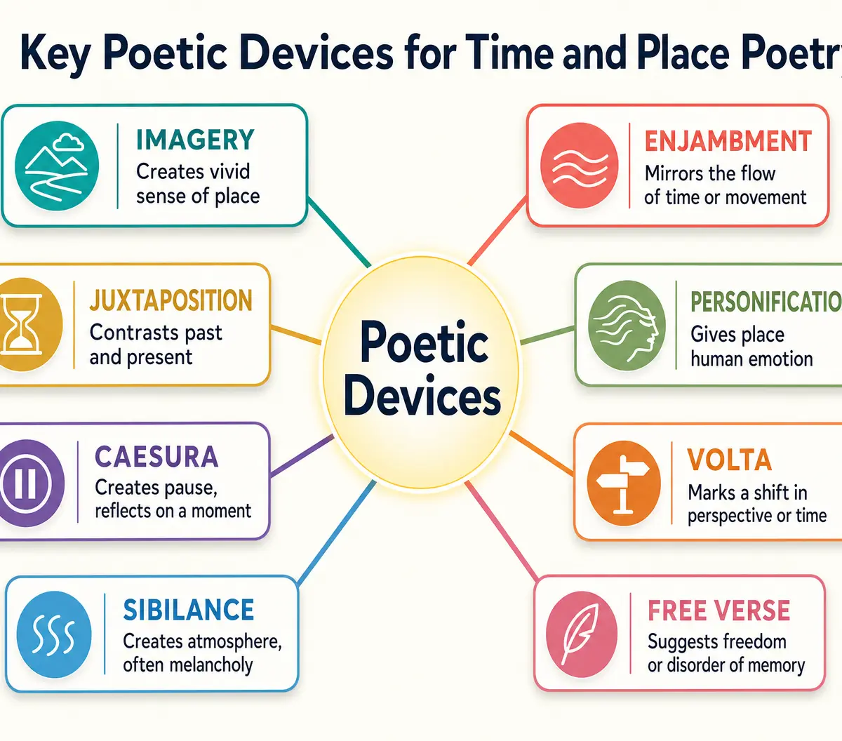 Key Poetic Devices for Time and Place Poetry