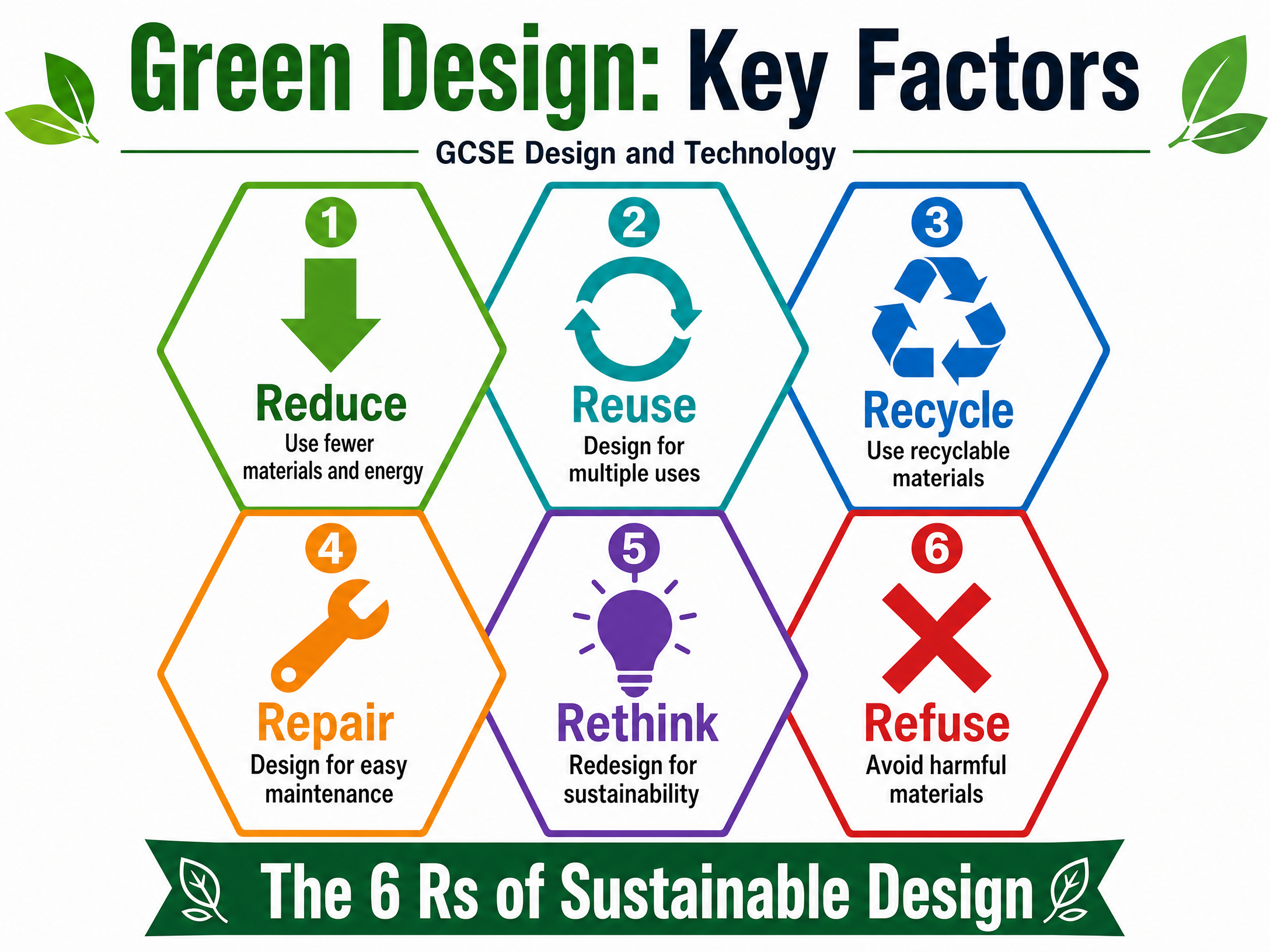 The 6 Rs of Sustainable Design