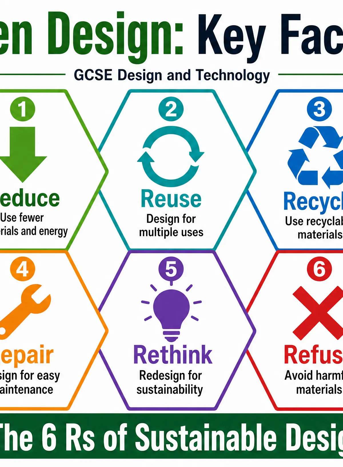 The 6 Rs of Sustainable Design