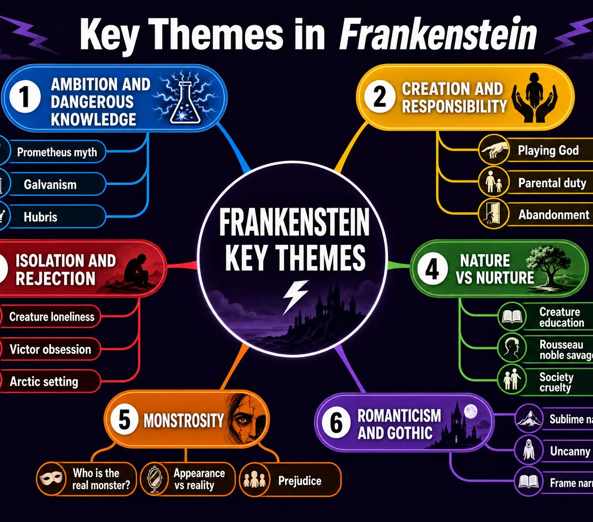 Key Themes in Frankenstein