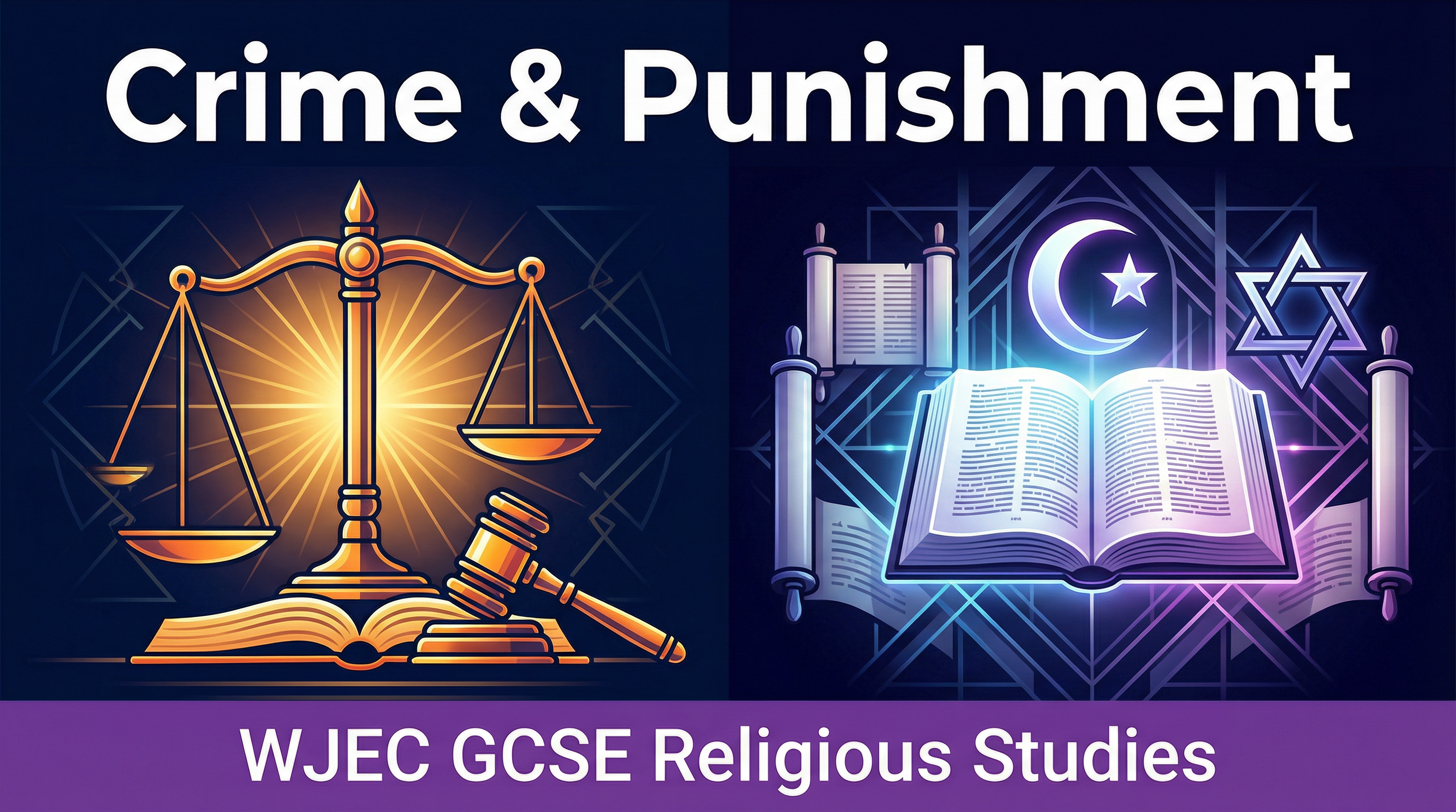 Header image for WJEC GCSE Religious Studies: Crime and Punishment