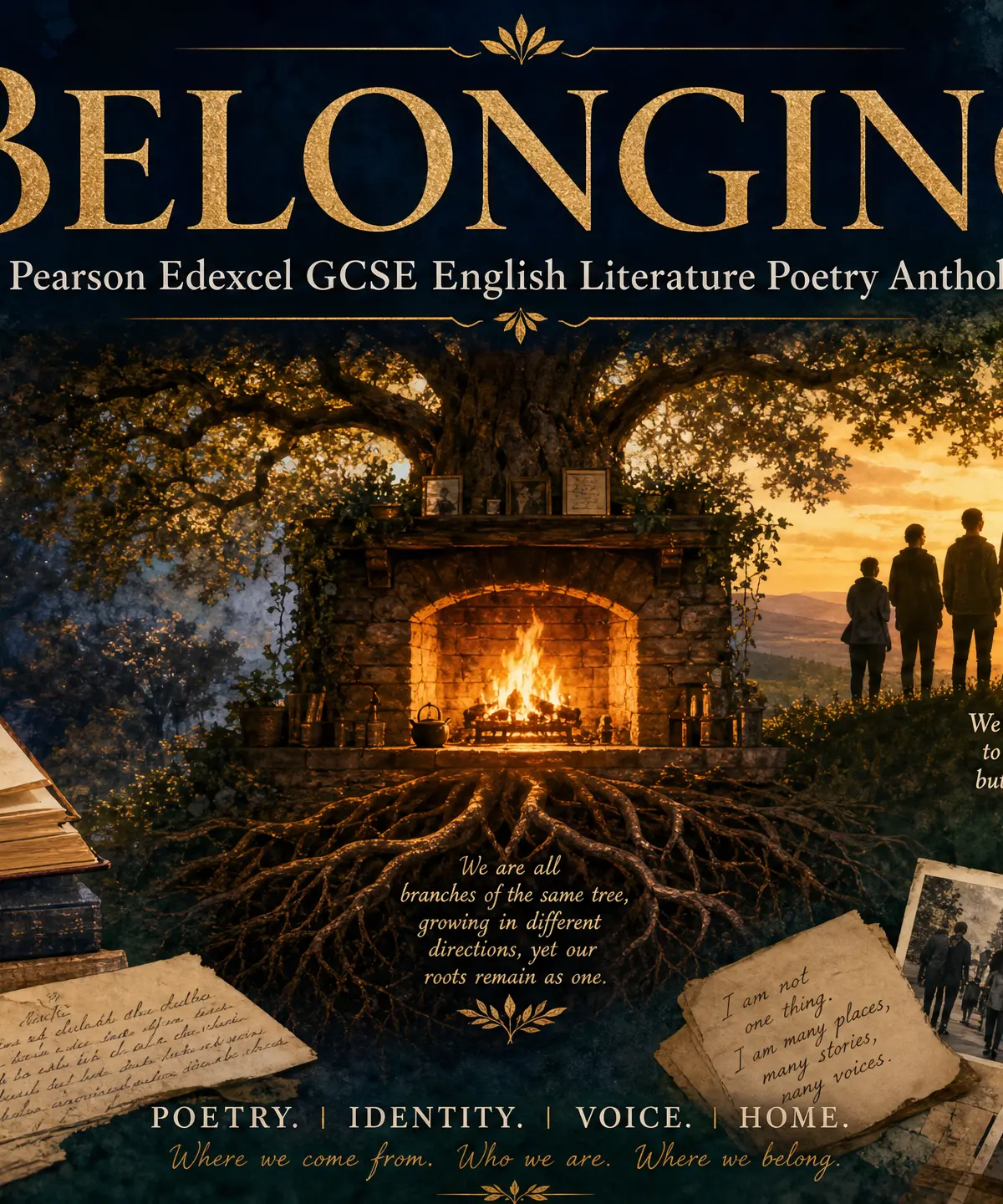 Header image for Pearson Edexcel GCSE English Literature Poetry Anthology: Belonging