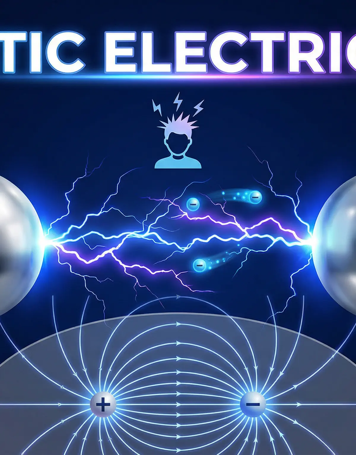 Static Electricity โ OCR GCSE Physics Topic 2.5 Header Image
