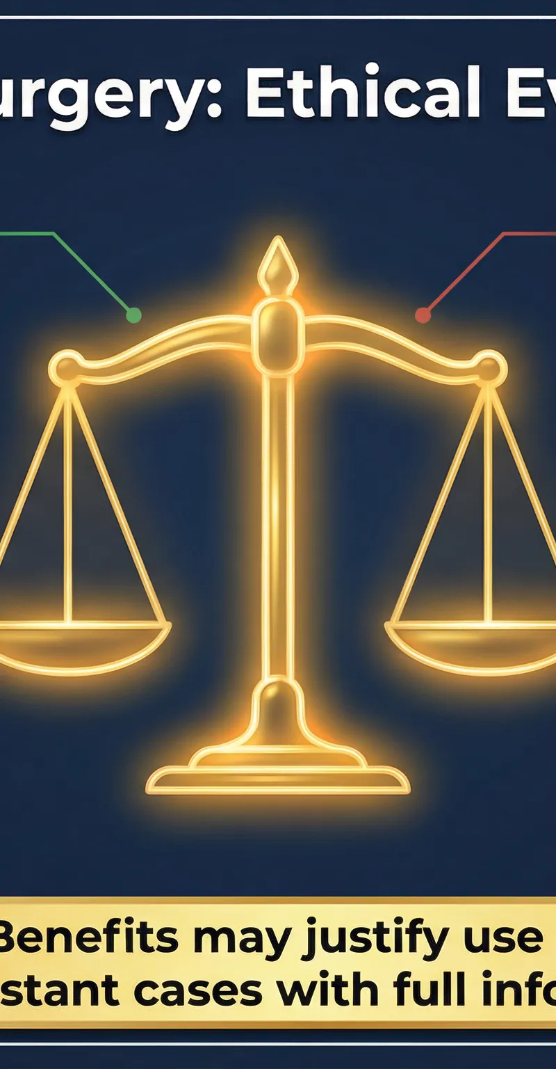 Ethical Evaluation: Weighing the Costs and Benefits of Psychosurgery