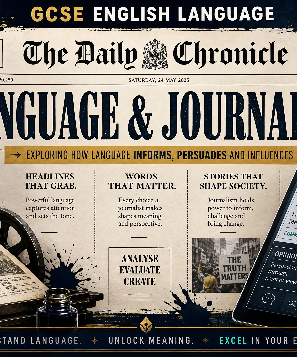 Component 3: Language and Journalism