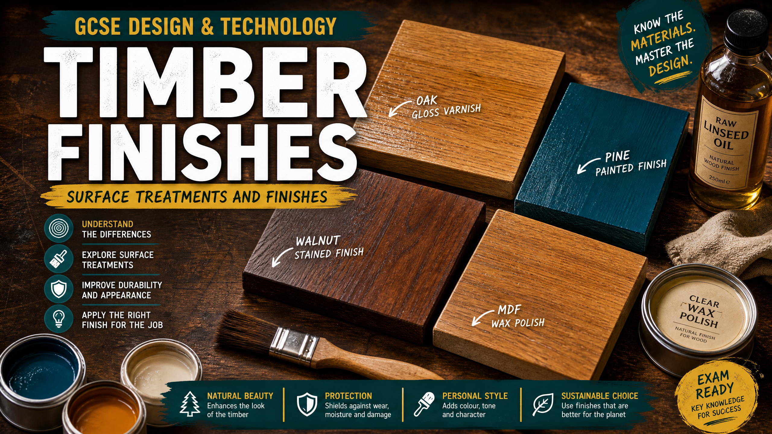 Header image for Timbers: Surface Treatments and Finishes