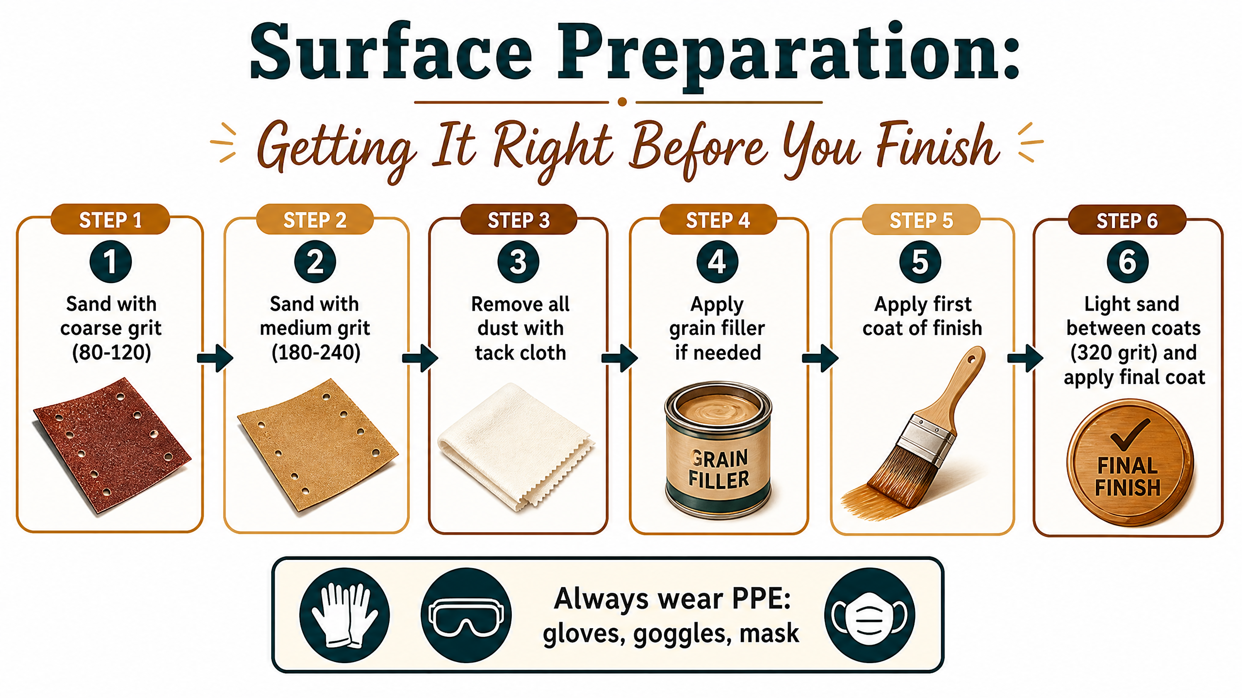 Surface Preparation: Getting It Right Before You Finish