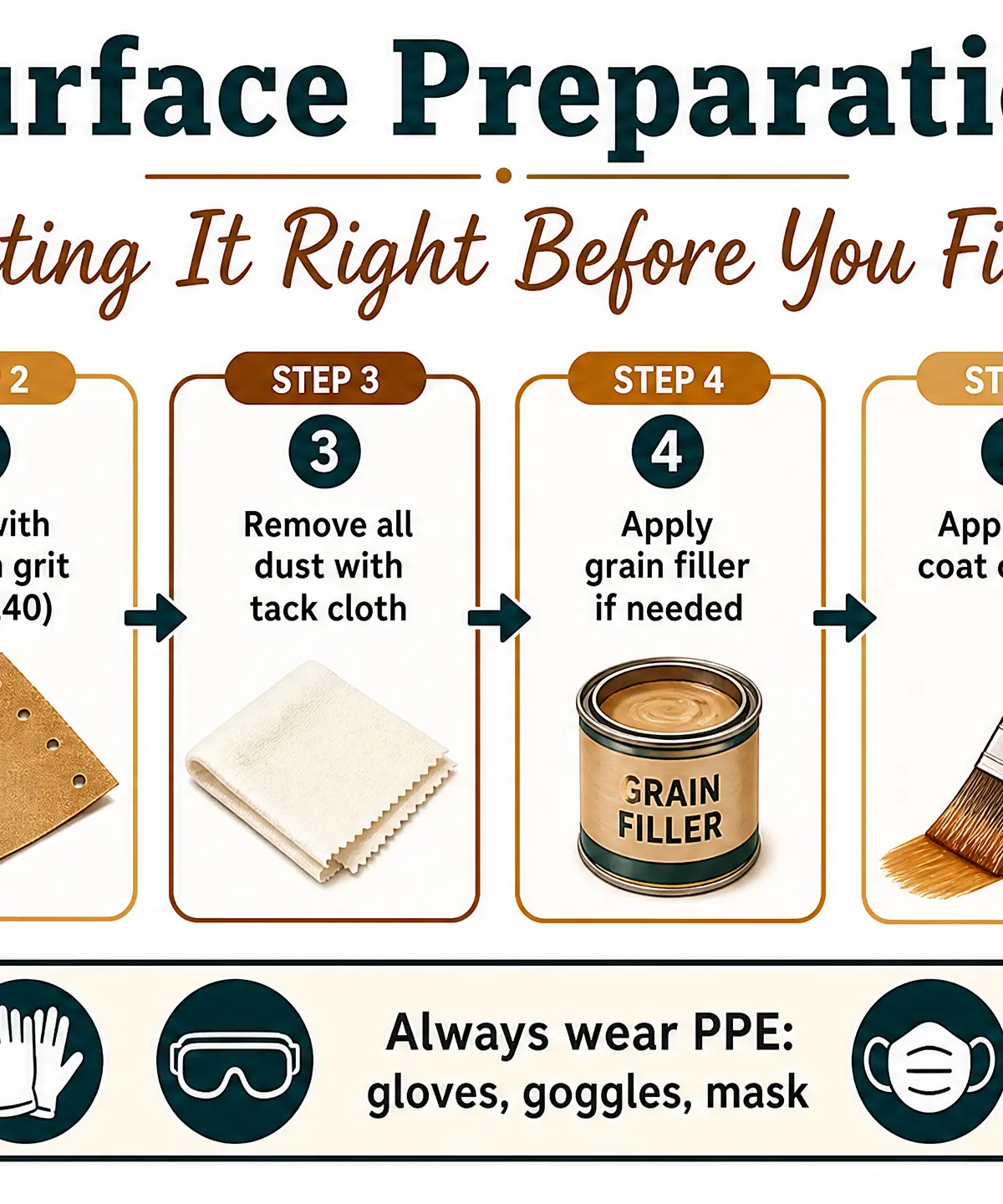 Surface Preparation: Getting It Right Before You Finish