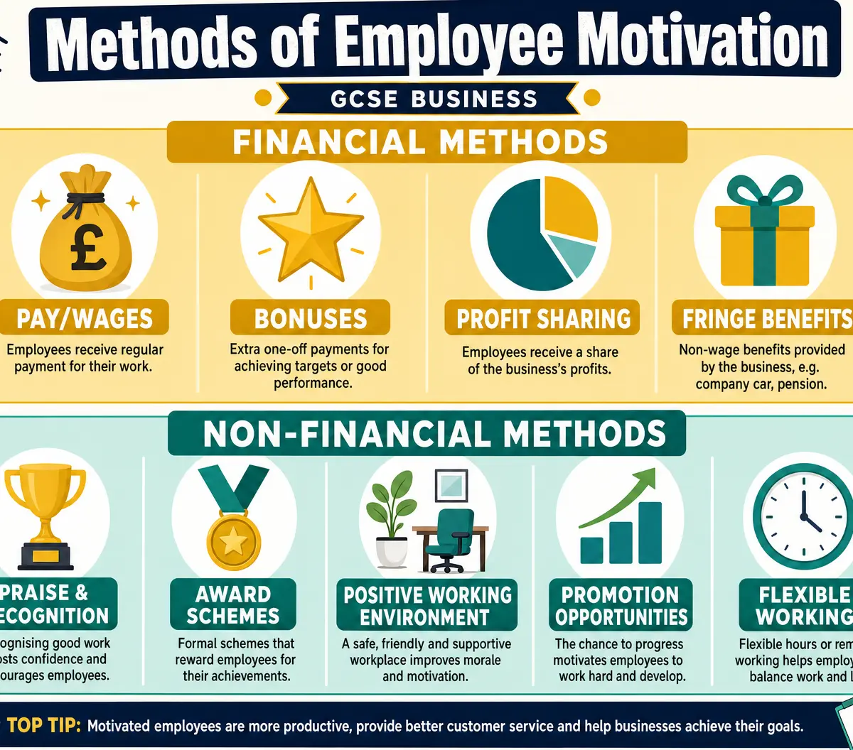 Methods of Employee Motivation