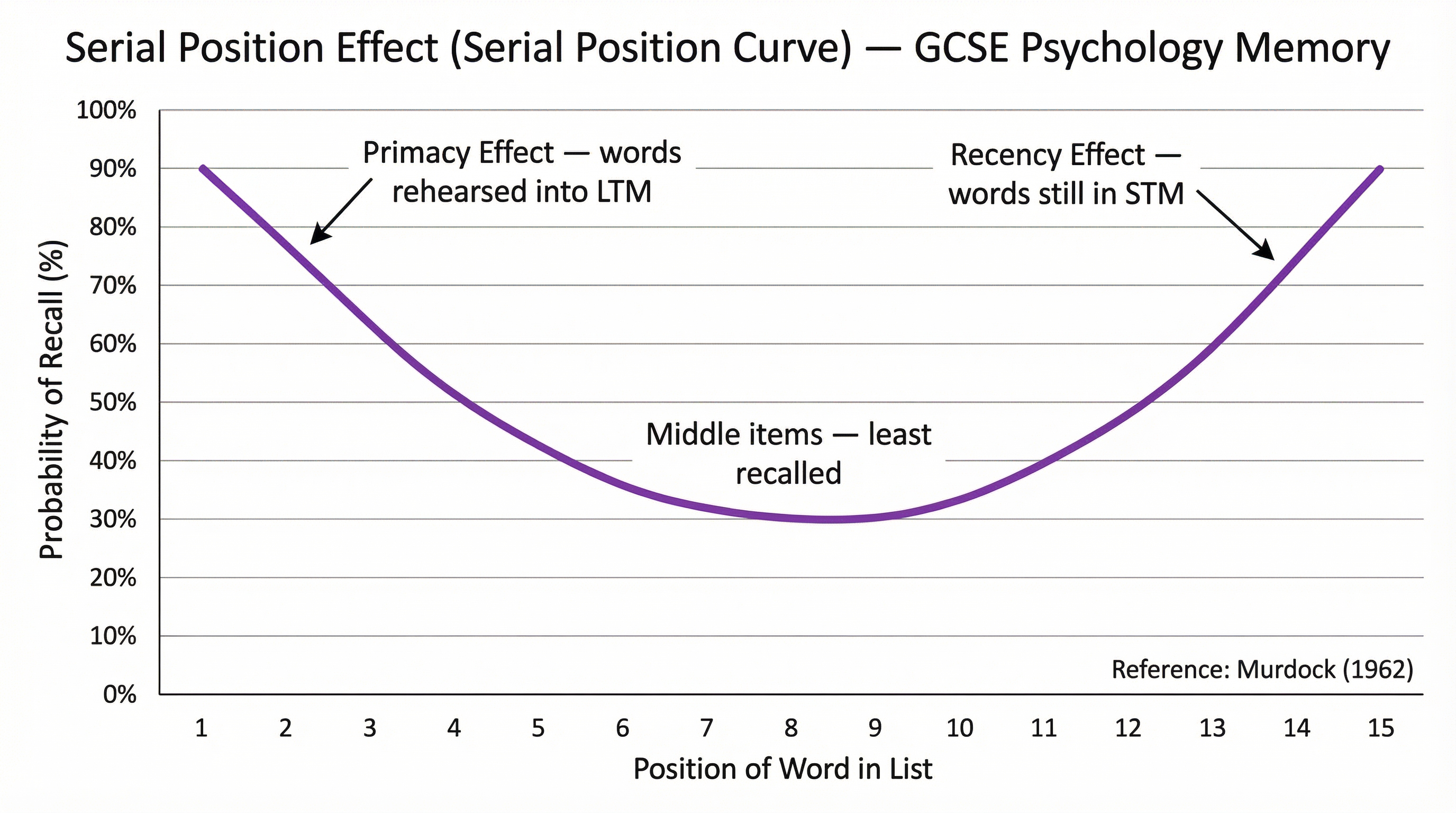 Memory – Psychology – GCSE
