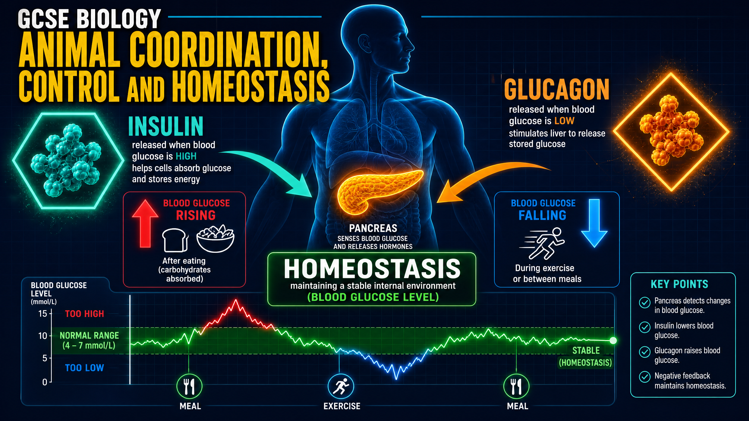 Animal Coordination, Control and Homeostasis